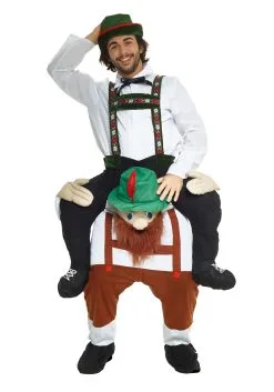 Morphsuits Bavarian Piggyback Adult Costume