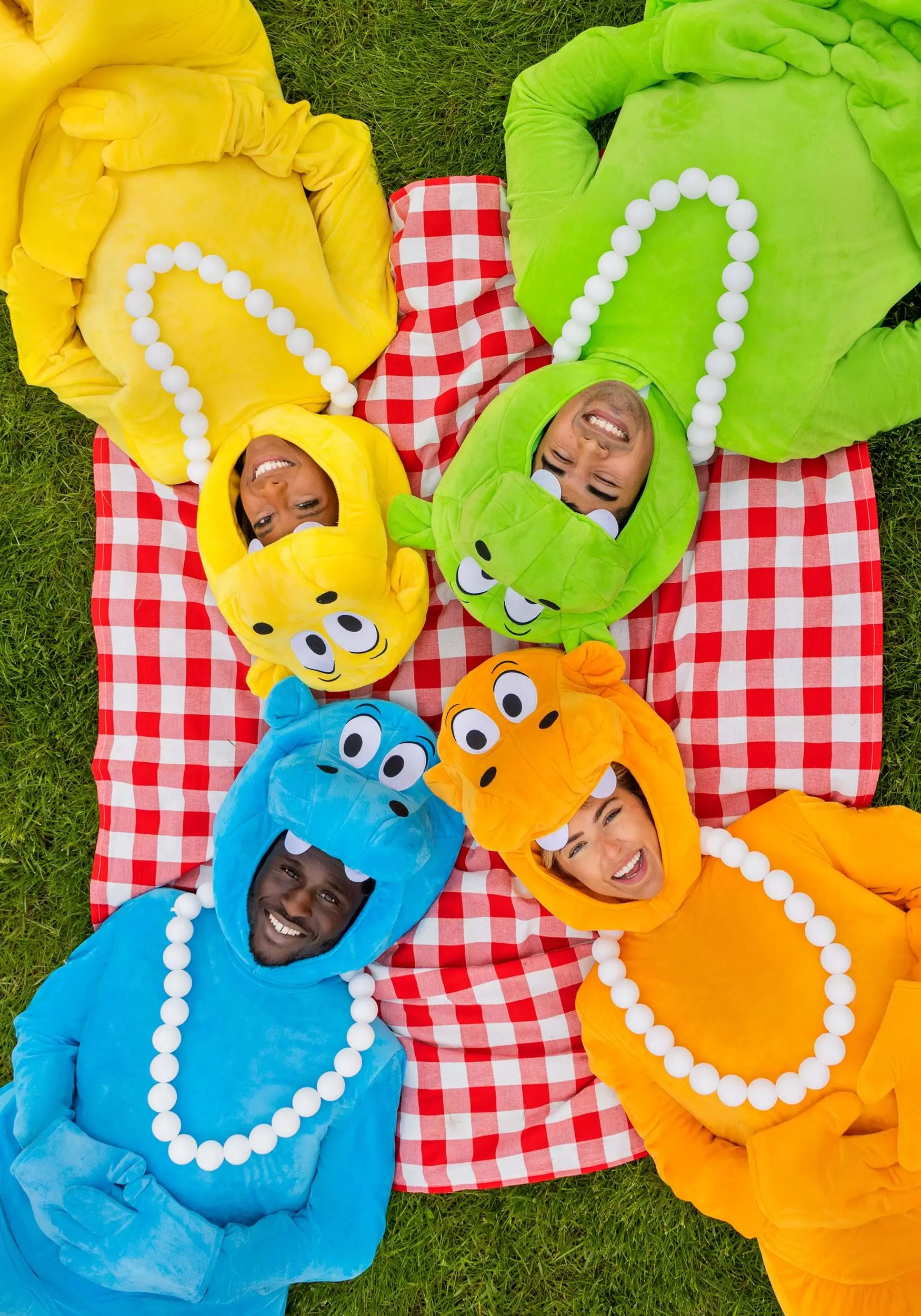 Fun Costumes Blue Hungry Hungry Hippos Adult Costume - Image 3