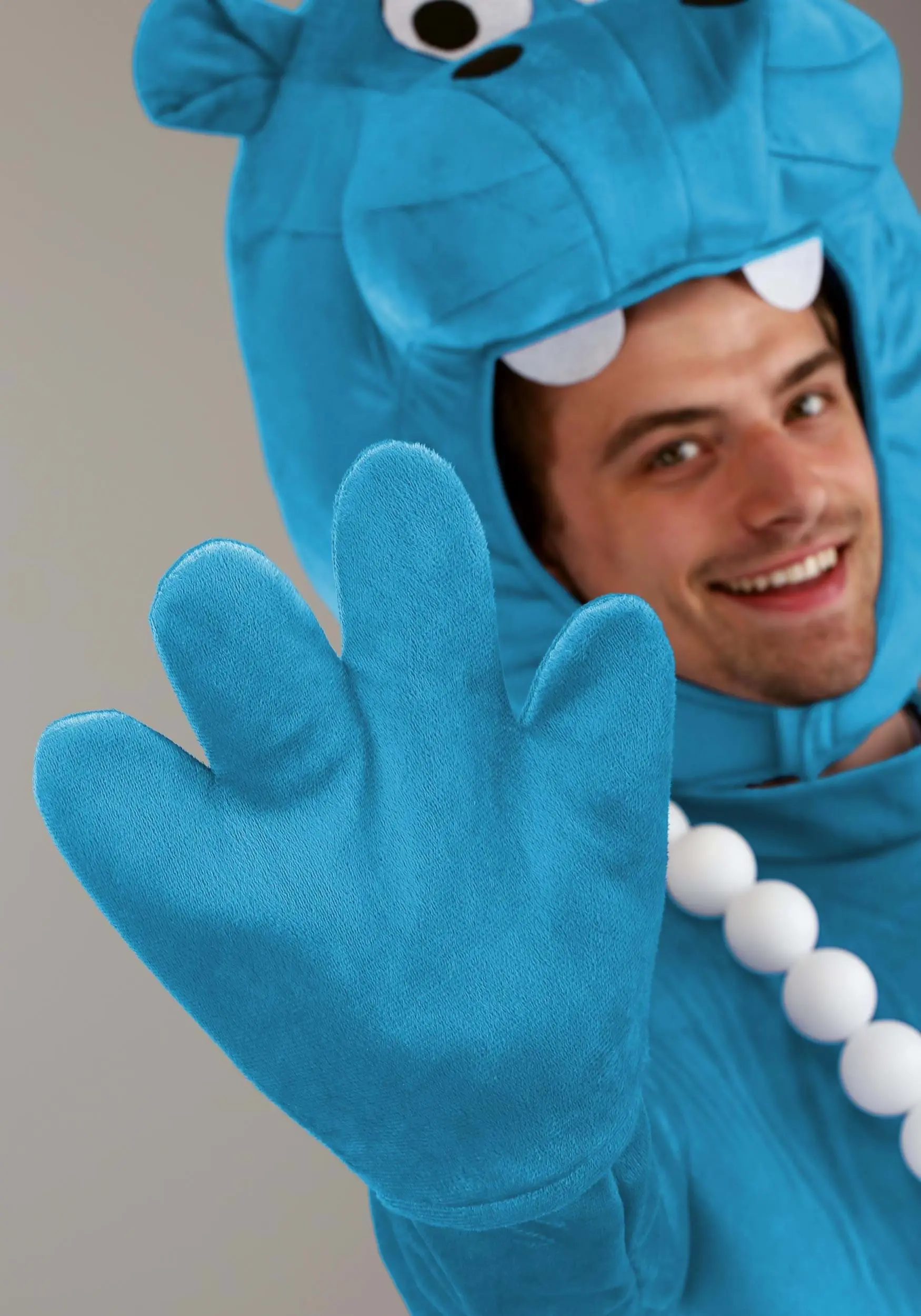 Fun Costumes Blue Hungry Hungry Hippos Adult Costume - Image 7