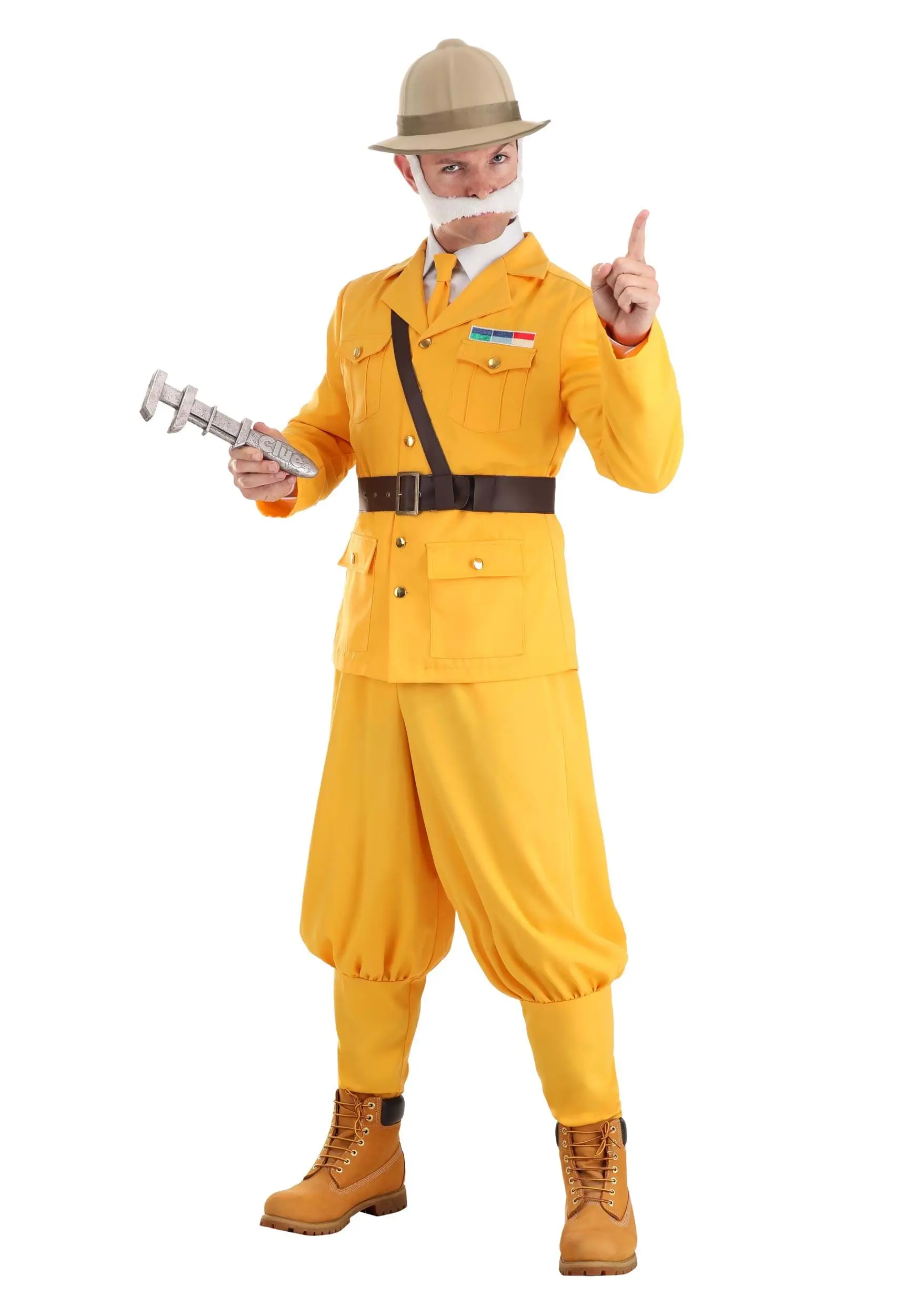 Fun Costumes Colonel Mustard Clue Costume For Men - Image 7