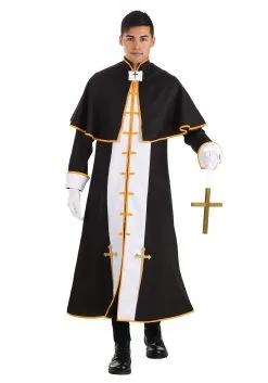 Fun Costumes Holy Priest Costume For Adults