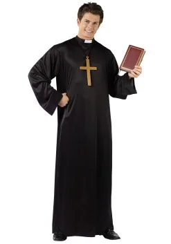 Fun World Priest Costume For Adults