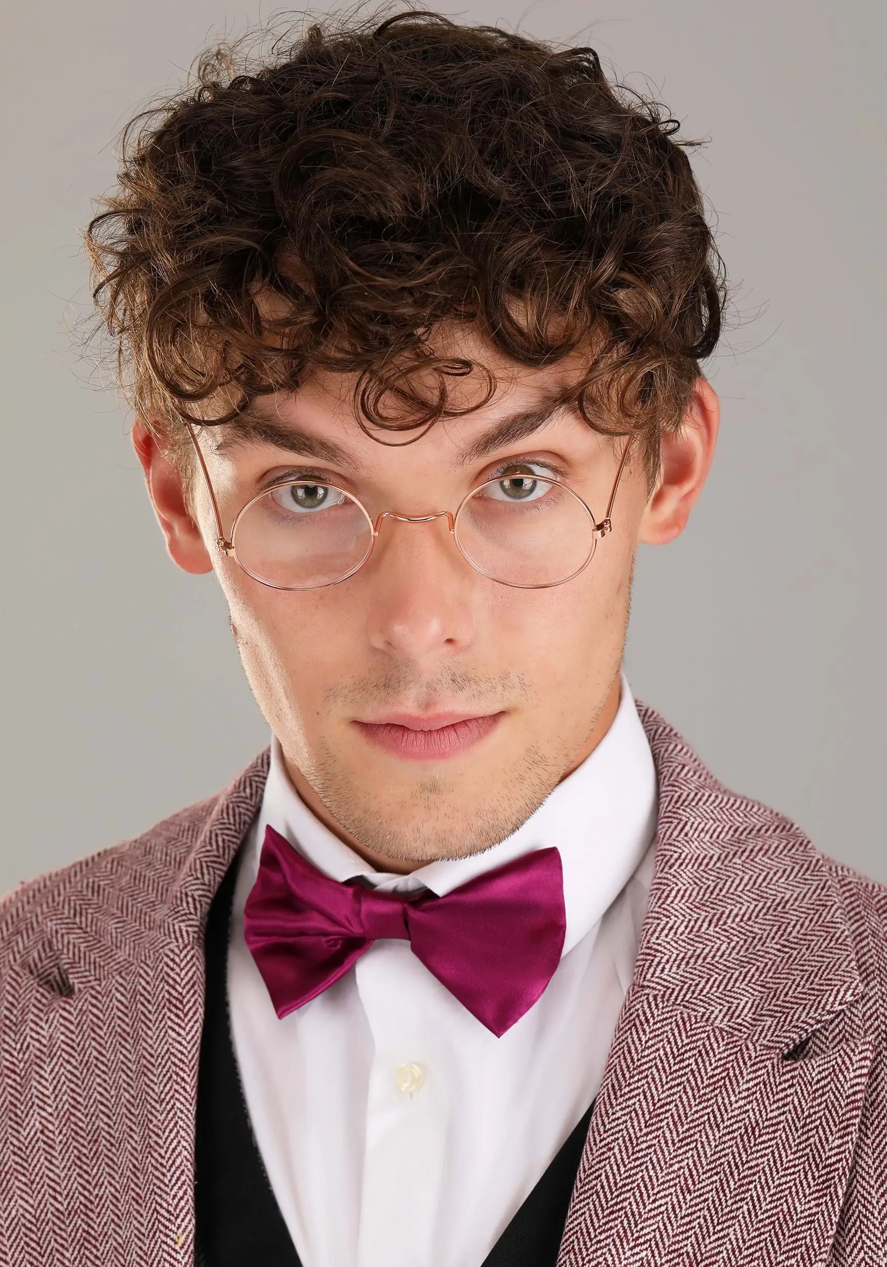 Fun Costumes Clue Professor Plum Adult Costume - Image 3