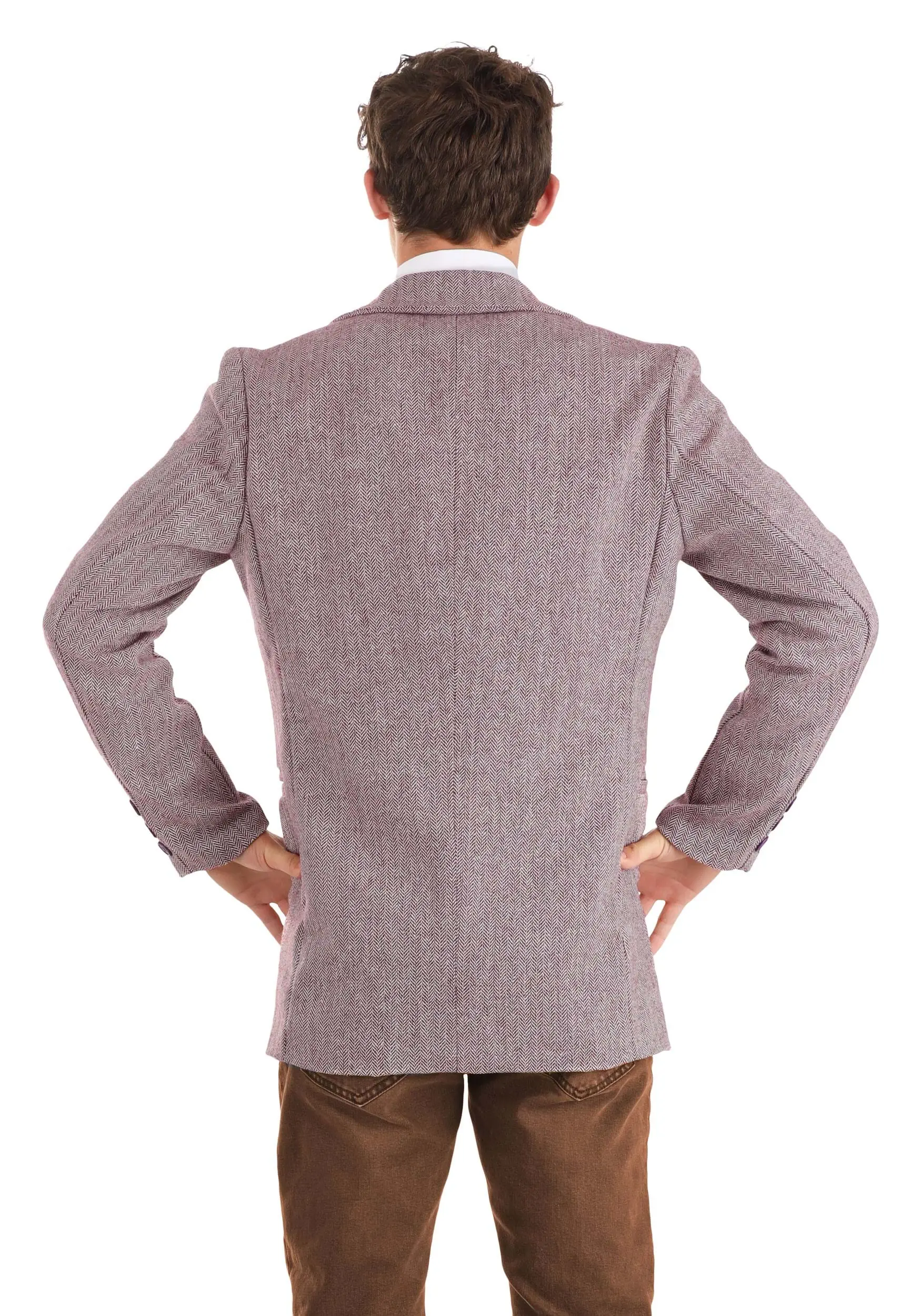 Fun Costumes Clue Professor Plum Adult Costume - Image 5