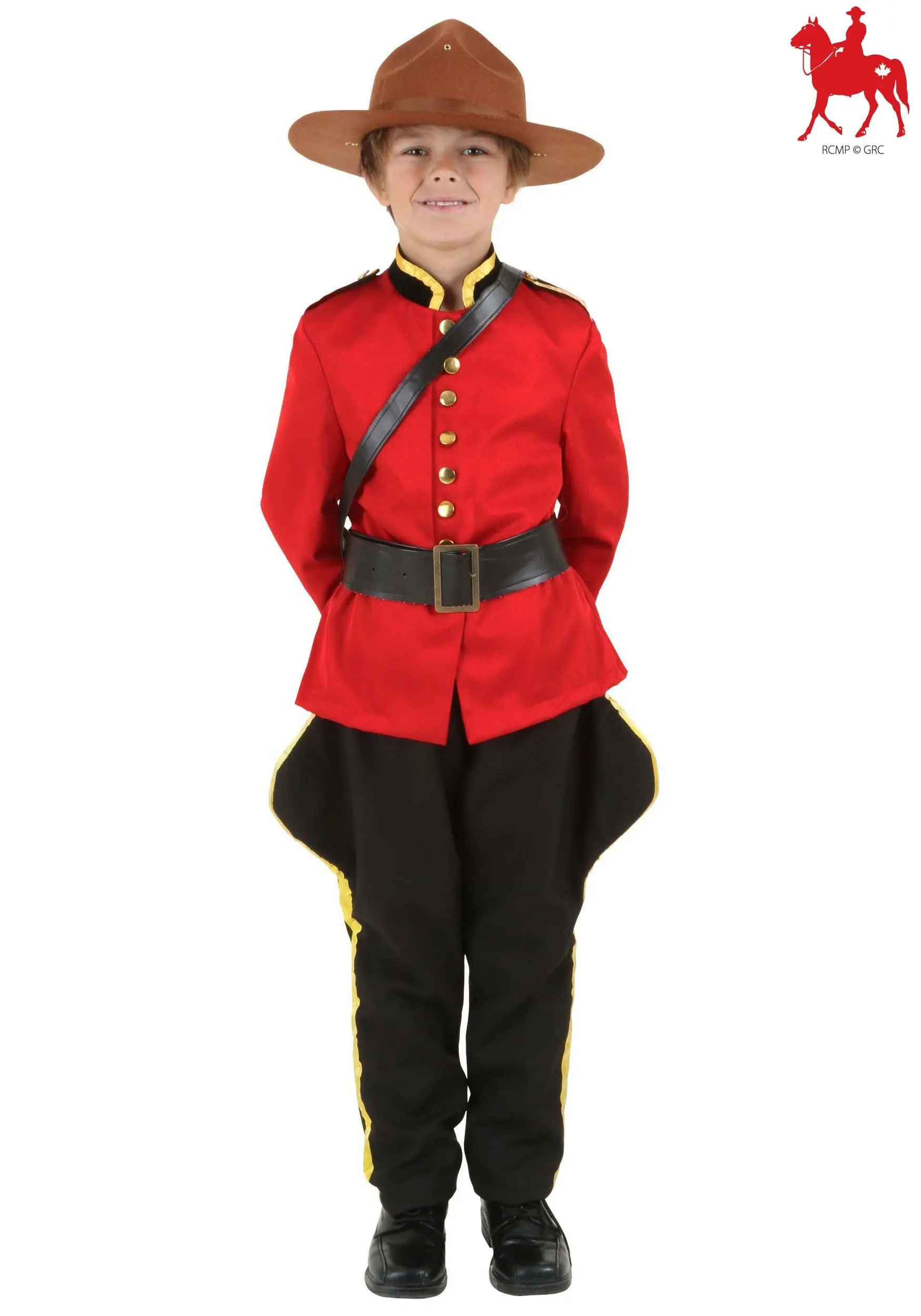 Fun Costumes Child Canadian Mountie RCMP Costume