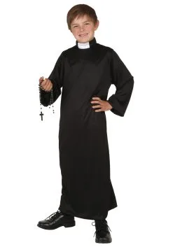 Fun Costumes Child Priest Costume
