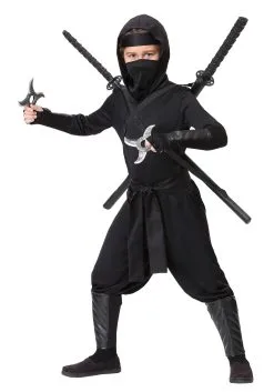 Fun Costumes Stealth Shinobi Ninja Kid Costume