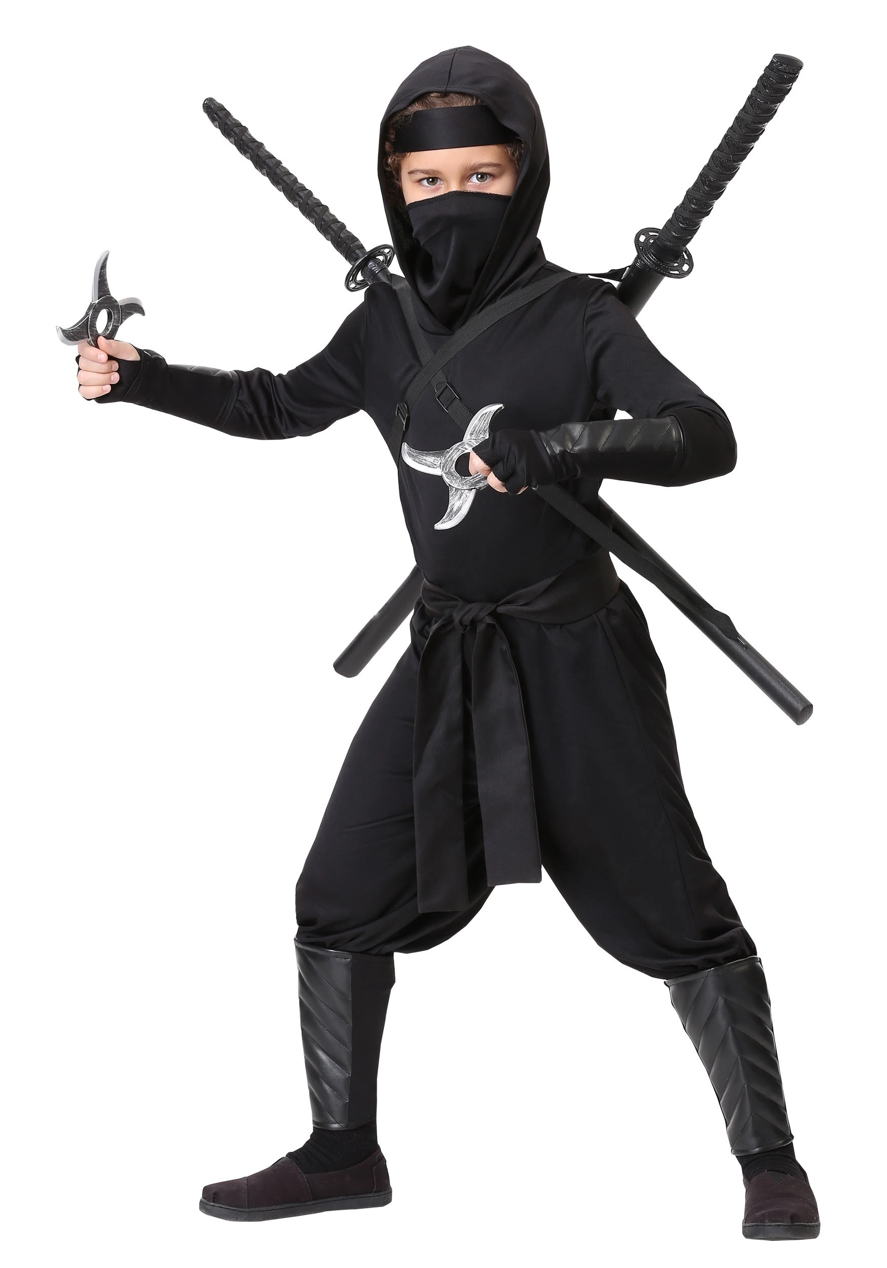 Fun Costumes Stealth Shinobi Ninja Kid Costume