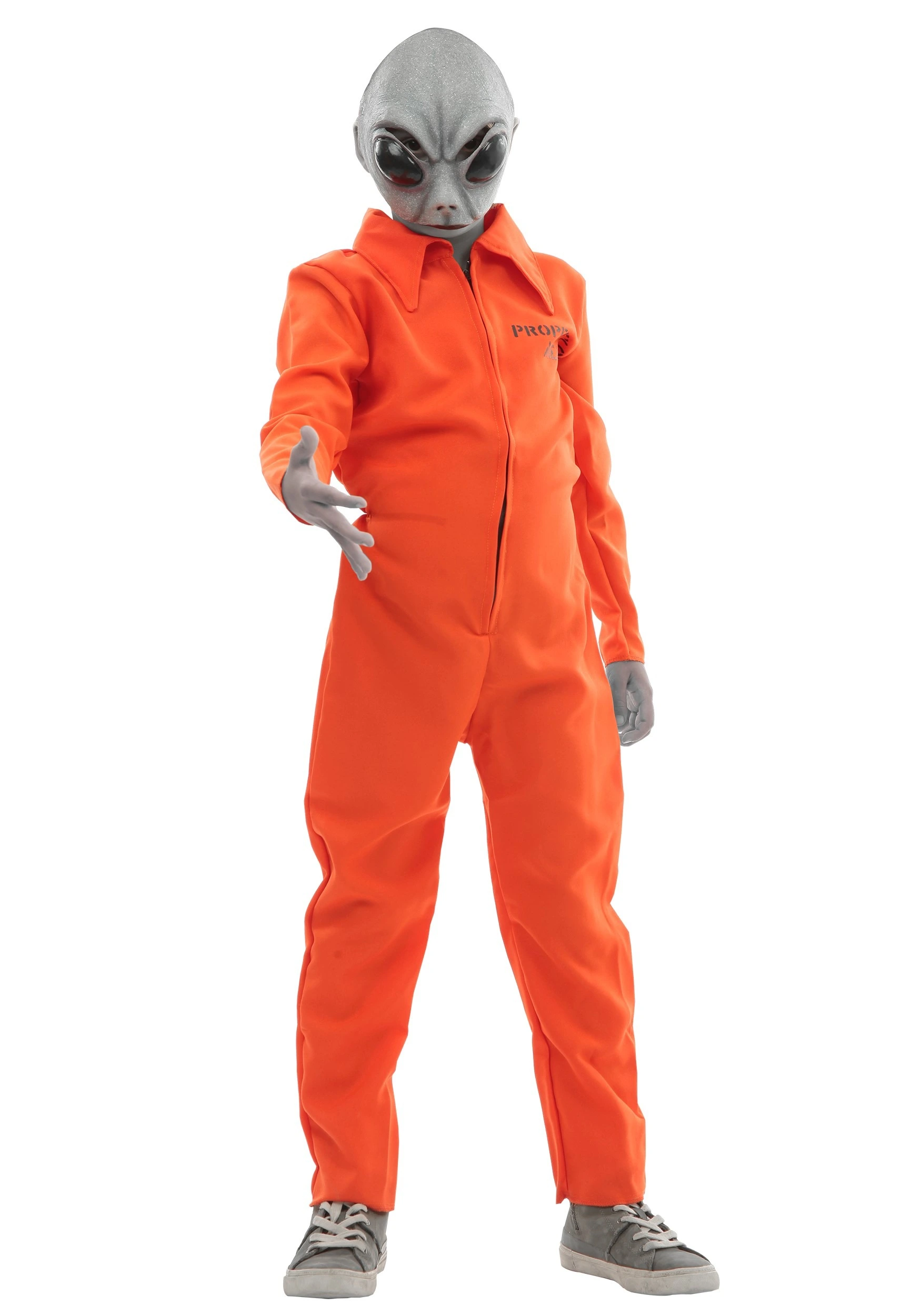Ghoulish Productions Kid's Area 51 Escapee Costume