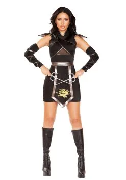 Roma Women's Deluxe Sexy Ninja Warrior Costume