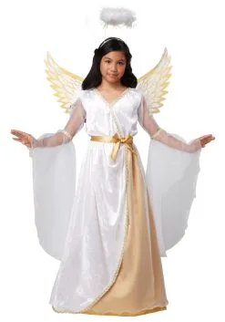 California Costume Collection Girls Guardian Angel Costume
