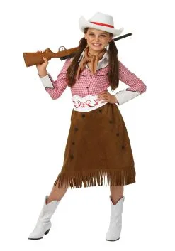 Fun Costumes Girls Rodeo Cowgirl Costume