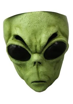 Ghoulish Productions Green Alien Mask