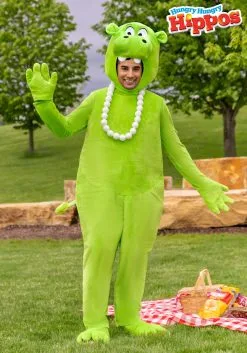 Fun Costumes Green Hungry Hungry Hippos Costume For Adults