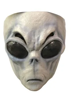 Ghoulish Productions Gray Alien Mask For Adults