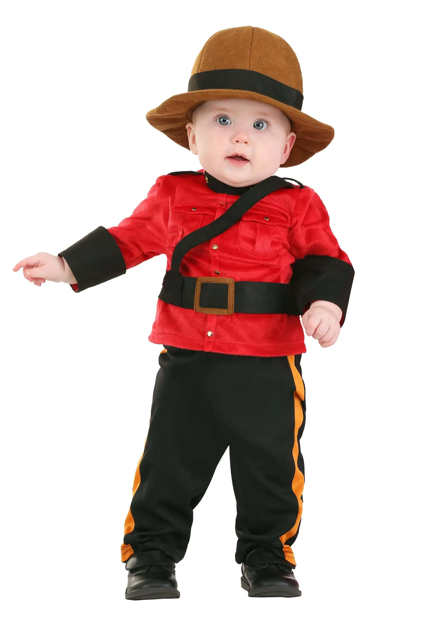 Fun Costumes Canadian Mountie Costume For Infants - Image 3