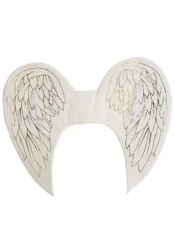 Fun Costumes Kids Gold Print Angel Wings