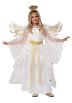 California Costume Collection Starburst Angel Costume For Kids
