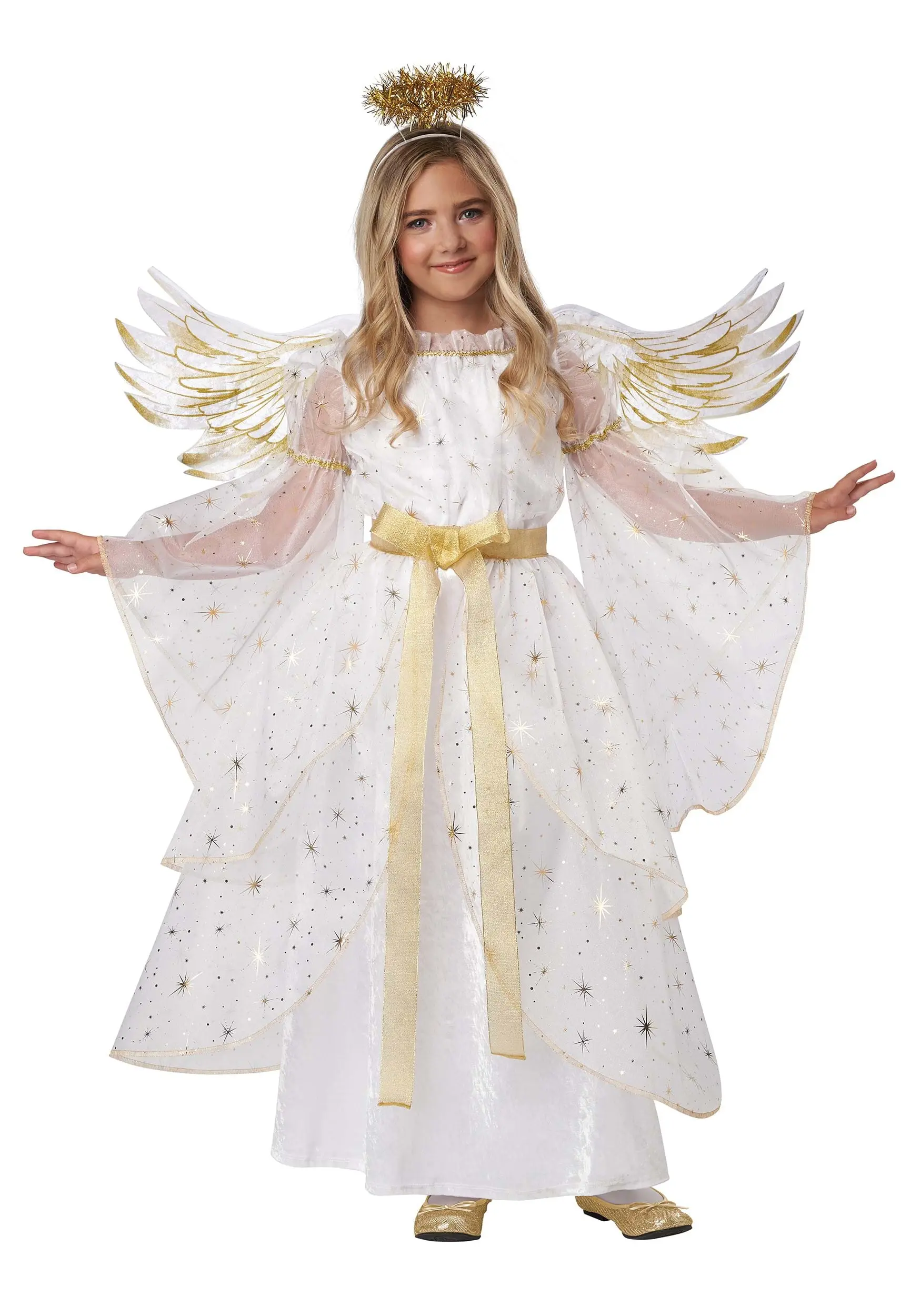 California Costume Collection Starburst Angel Costume For Kids