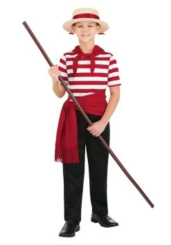 Fun Costumes Venice Gondolier Costume For Kids