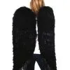 Zucker Feather Large Black Feather Angel Wings