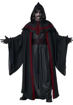 California Costume Collection Dark Rituals Robe For Men