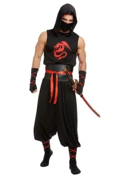 Dreamgirl Men's Sexy Ninja Costume