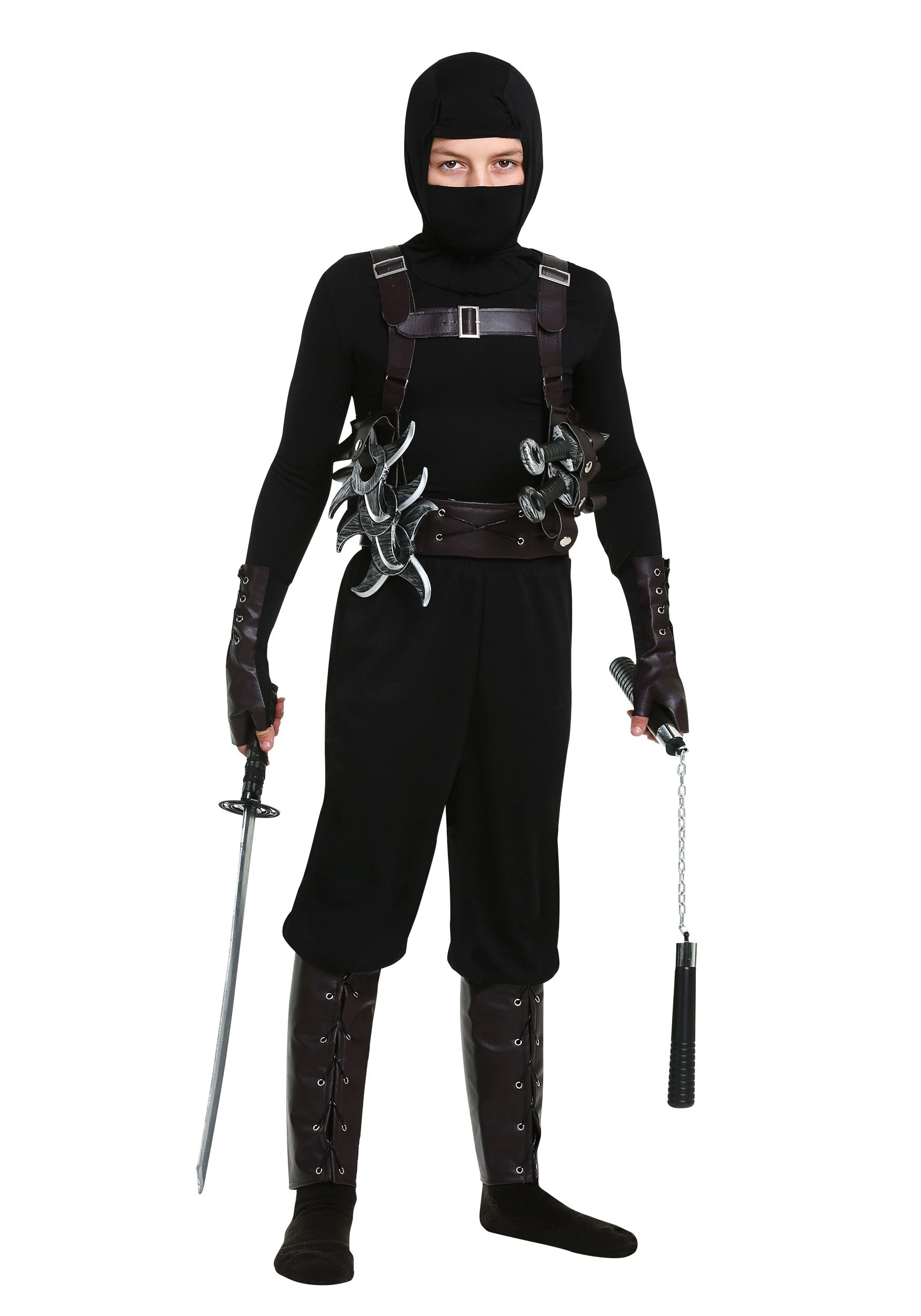 Fun Costumes Ninja Assassin Boys Costume