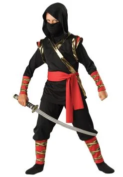 In Character Ninja Costume