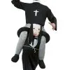Smiffys Piggyback Nun Costume For Adults