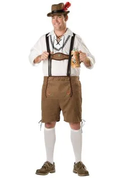 In Character Plus Oktoberfest Guy Costume