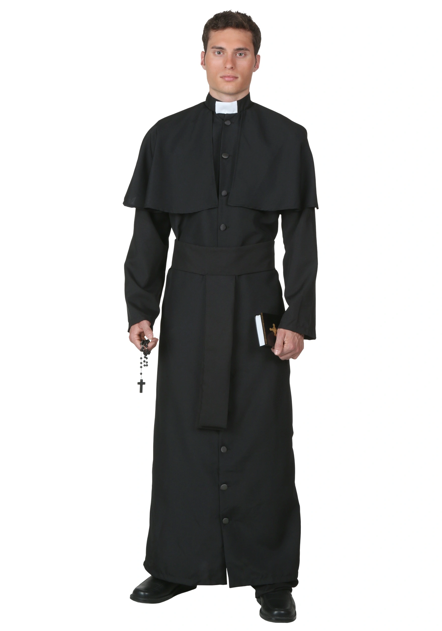Fun Costumes Plus Size Deluxe Priest Costume