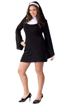 Fun World Plus Size Naughty Nun Costume