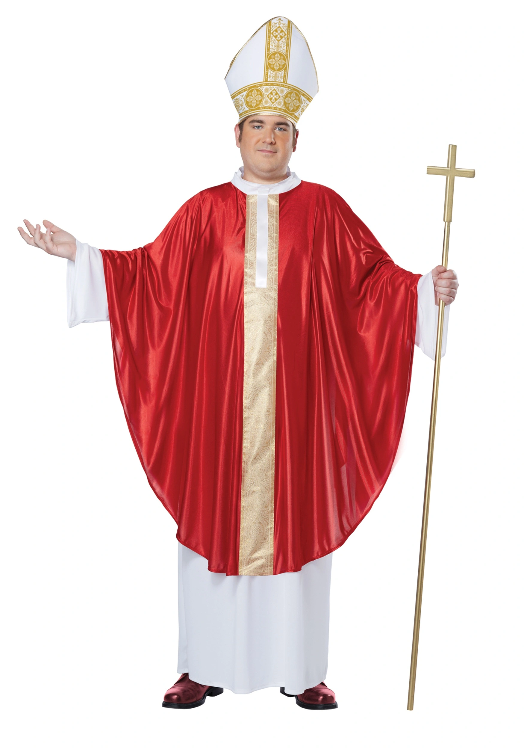 California Costume Collection Plus Size Pope Costume