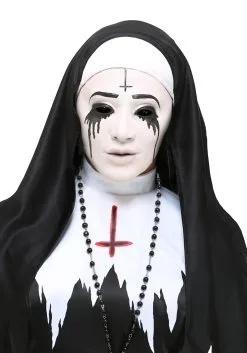 Ghoulish Productions Scary Nun Mask