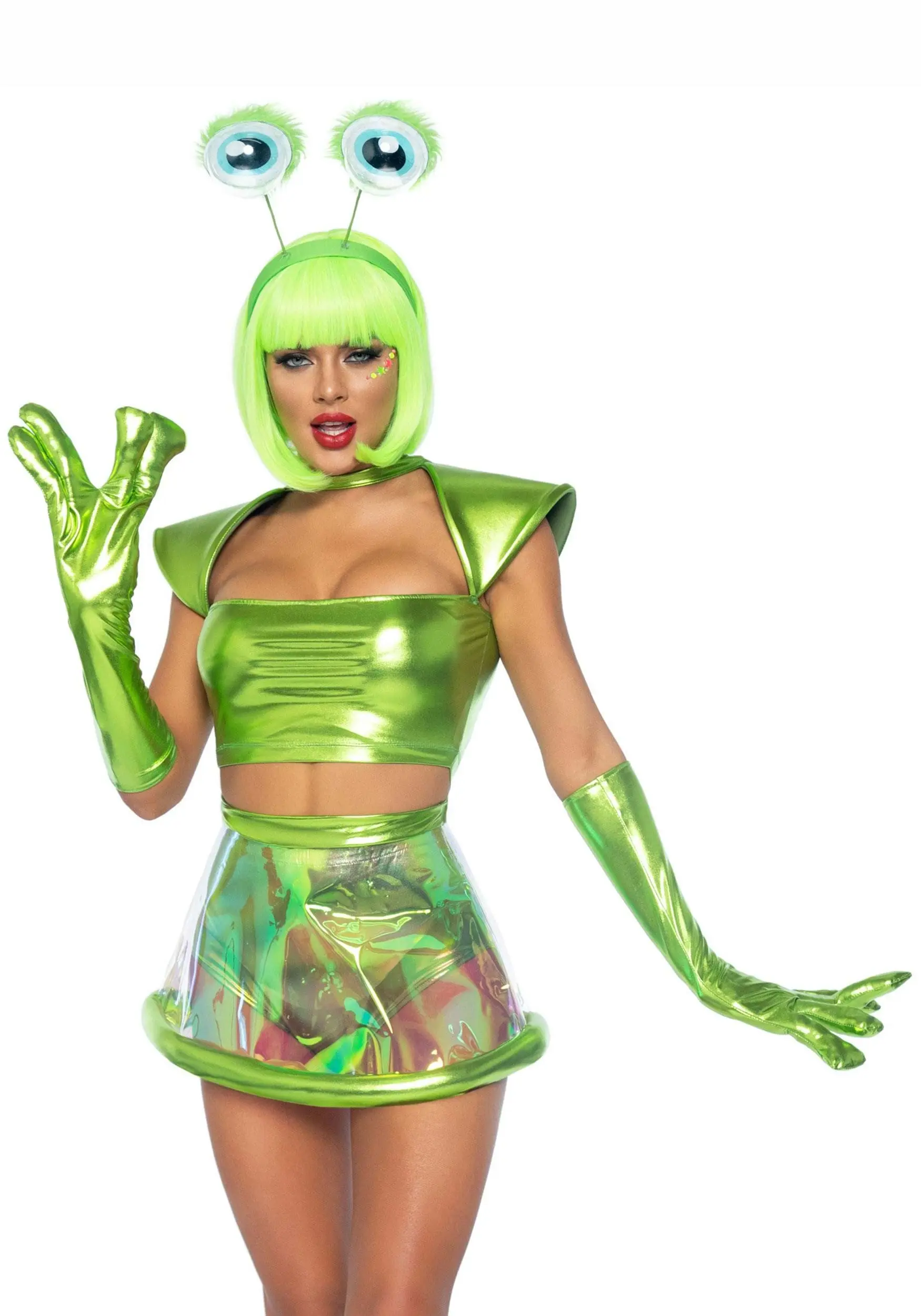 LEG AVENUE Sexy Women's Beam Me Up Babe Costume - Image 3