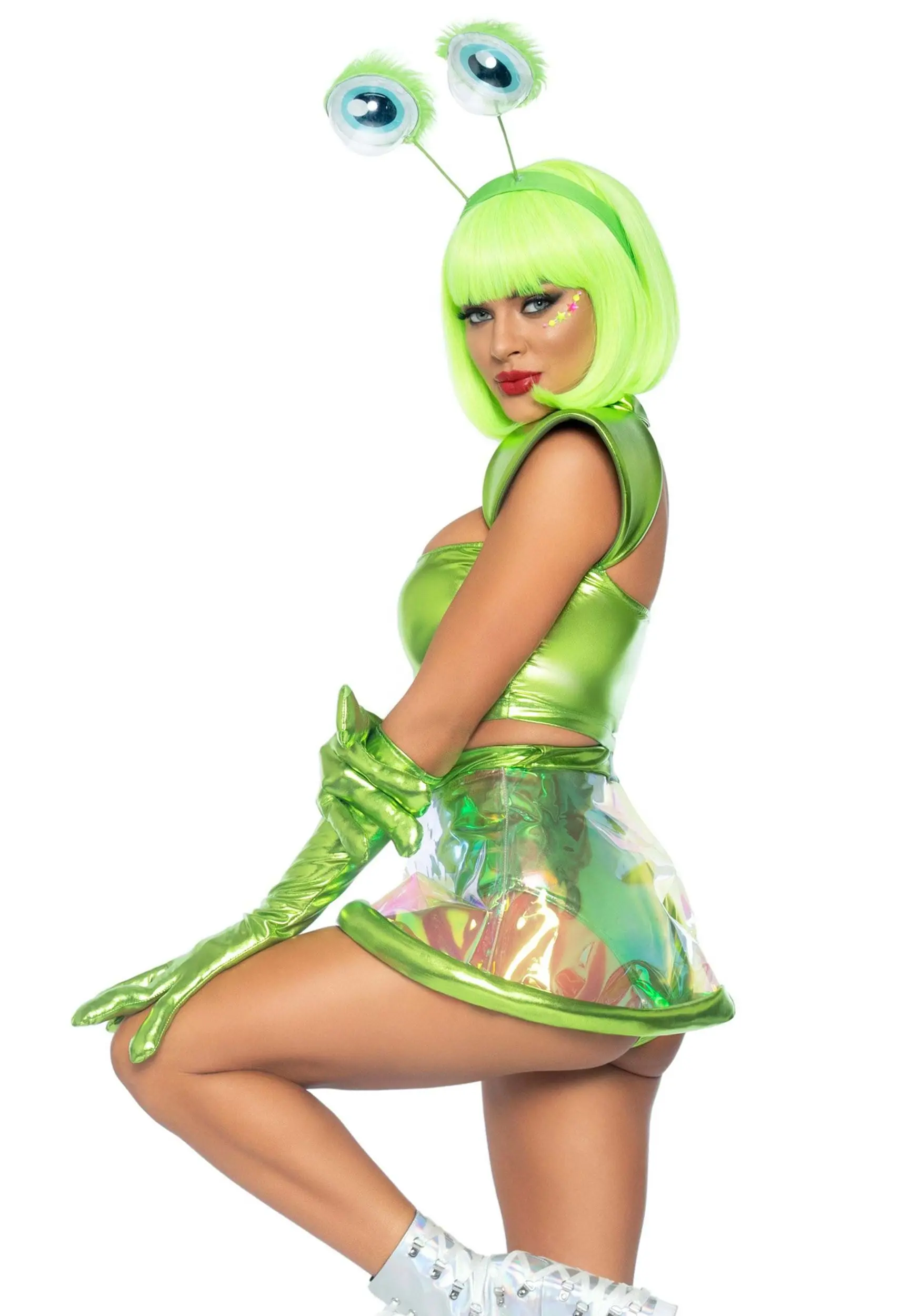 LEG AVENUE Sexy Women's Beam Me Up Babe Costume - Image 4