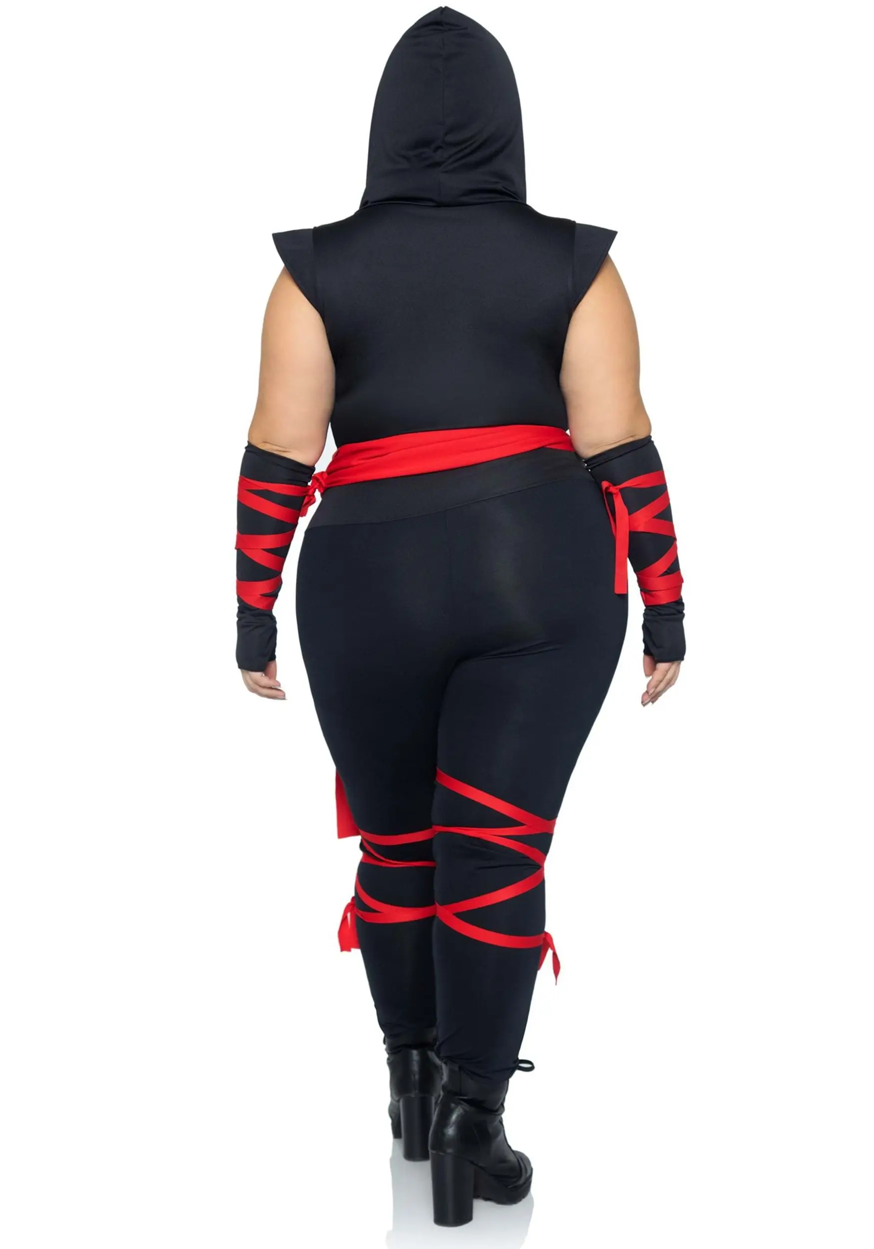 LEG AVENUE Deadly Ninja Women's Sexy Plus Size Costume - Image 2