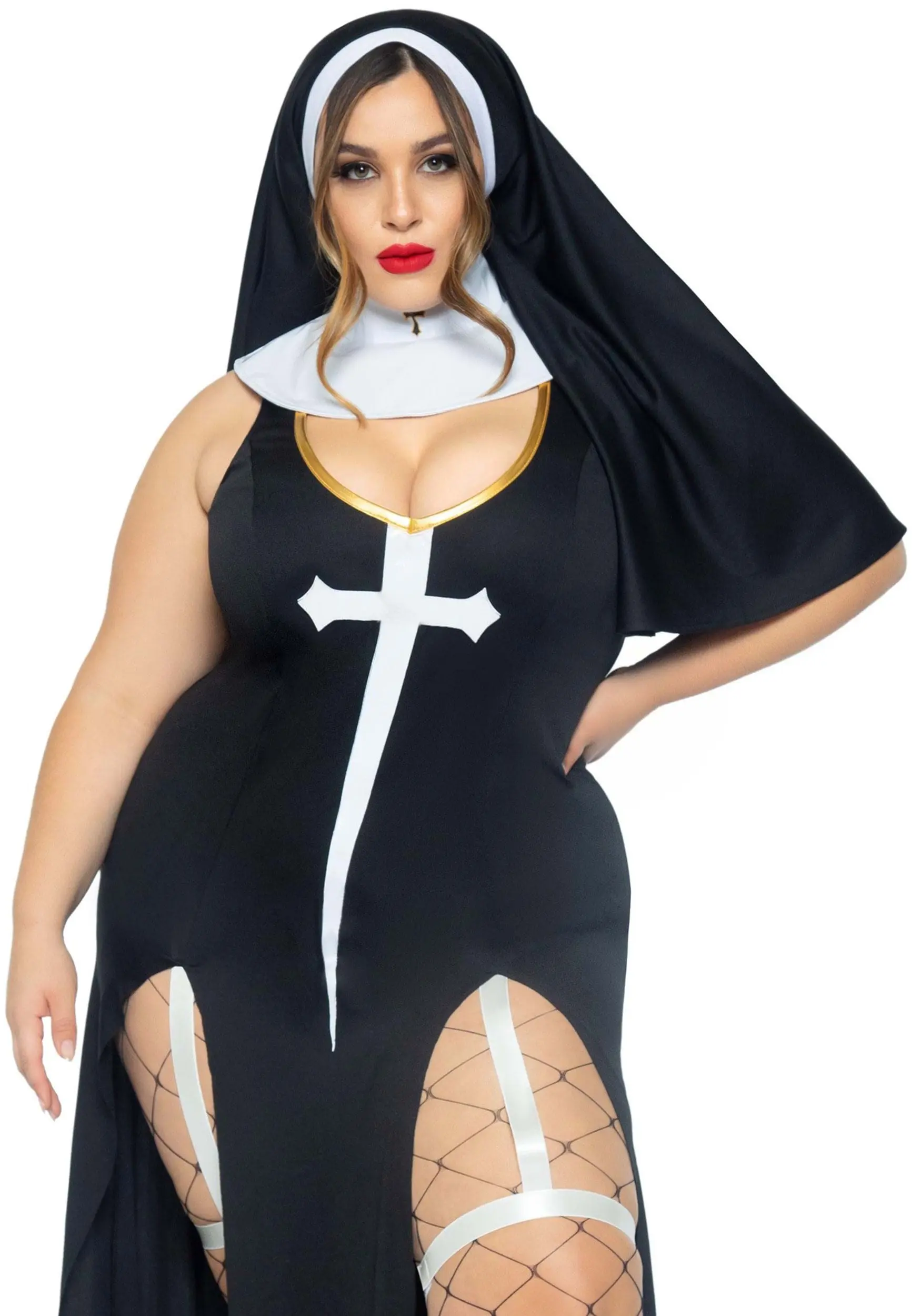 LEG AVENUE Sultry Sinner Women's Sexy Plus Costume - Image 3