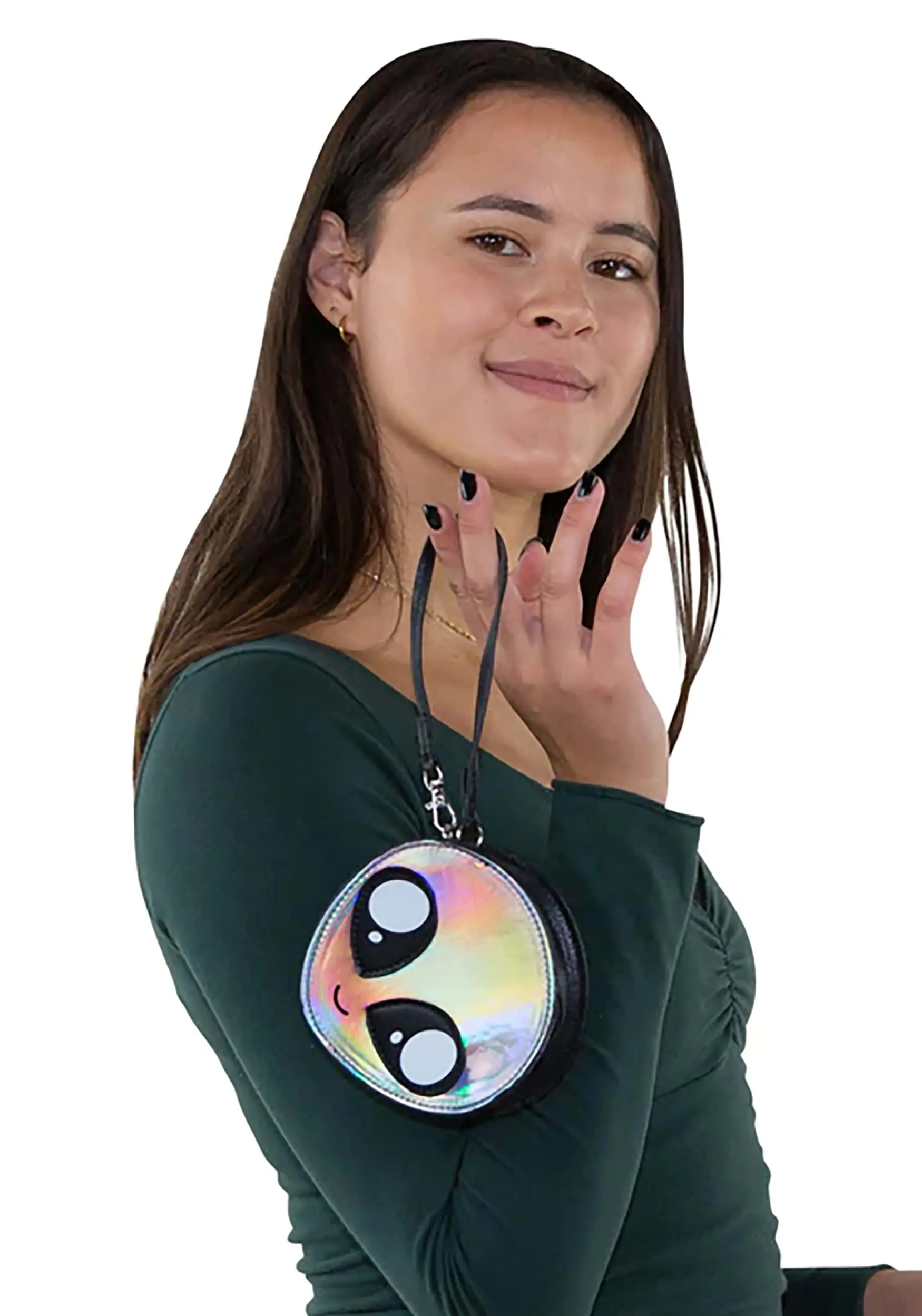 Comeco Silver Alien Women's Wristlet - Image 3