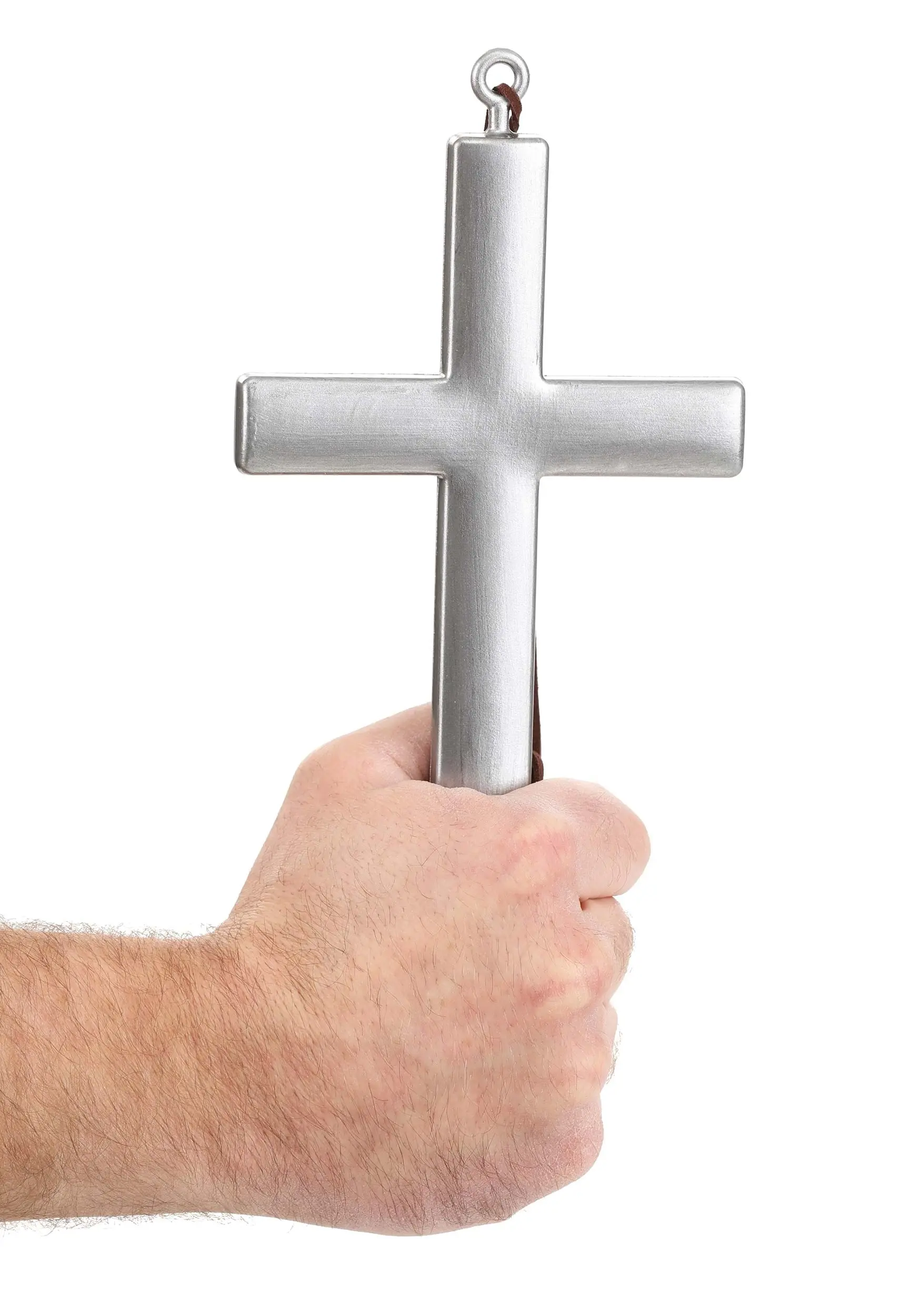 Woo Hing Silver Monk Cross Accessory - Image 3