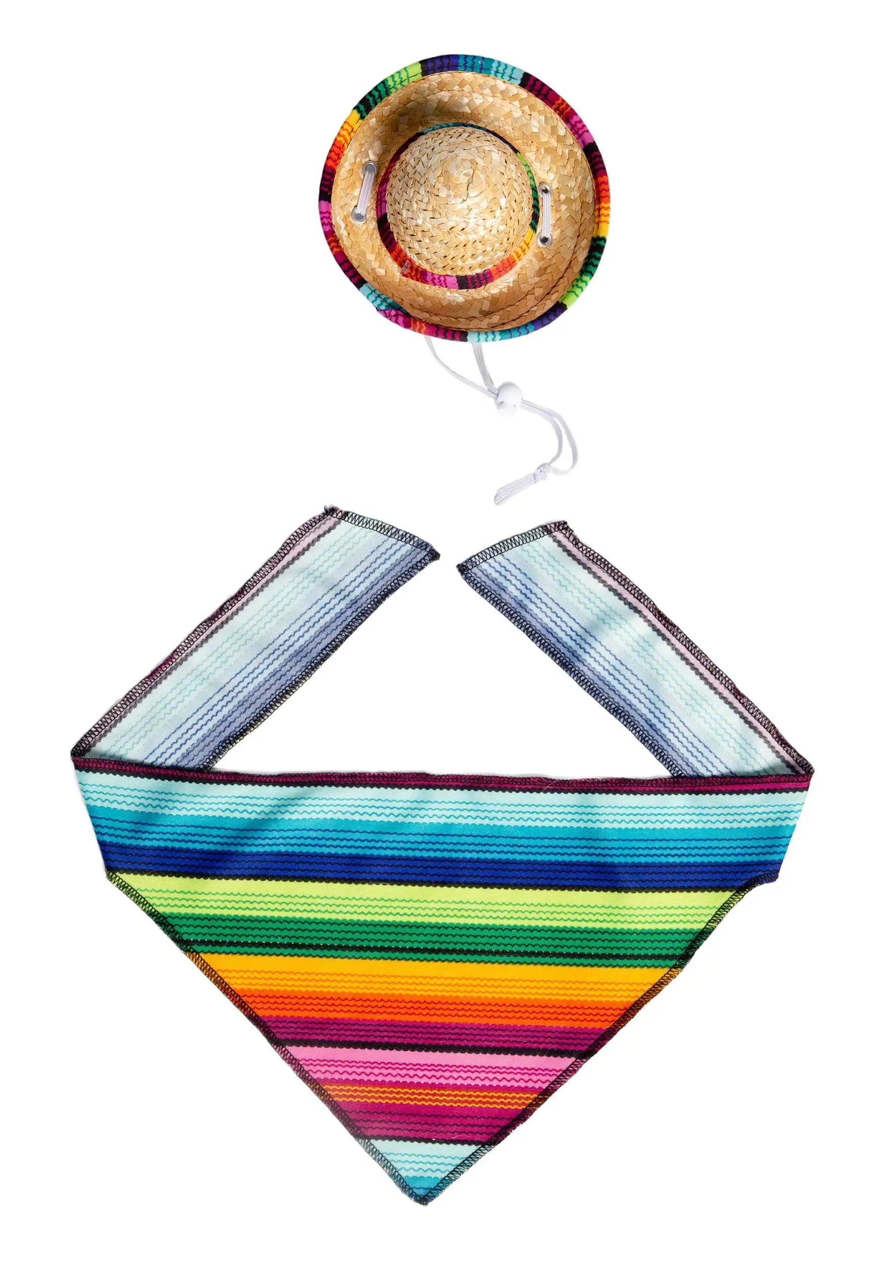 Pet Krewe Bandana And Sombrero Pet Costume Set - Image 5