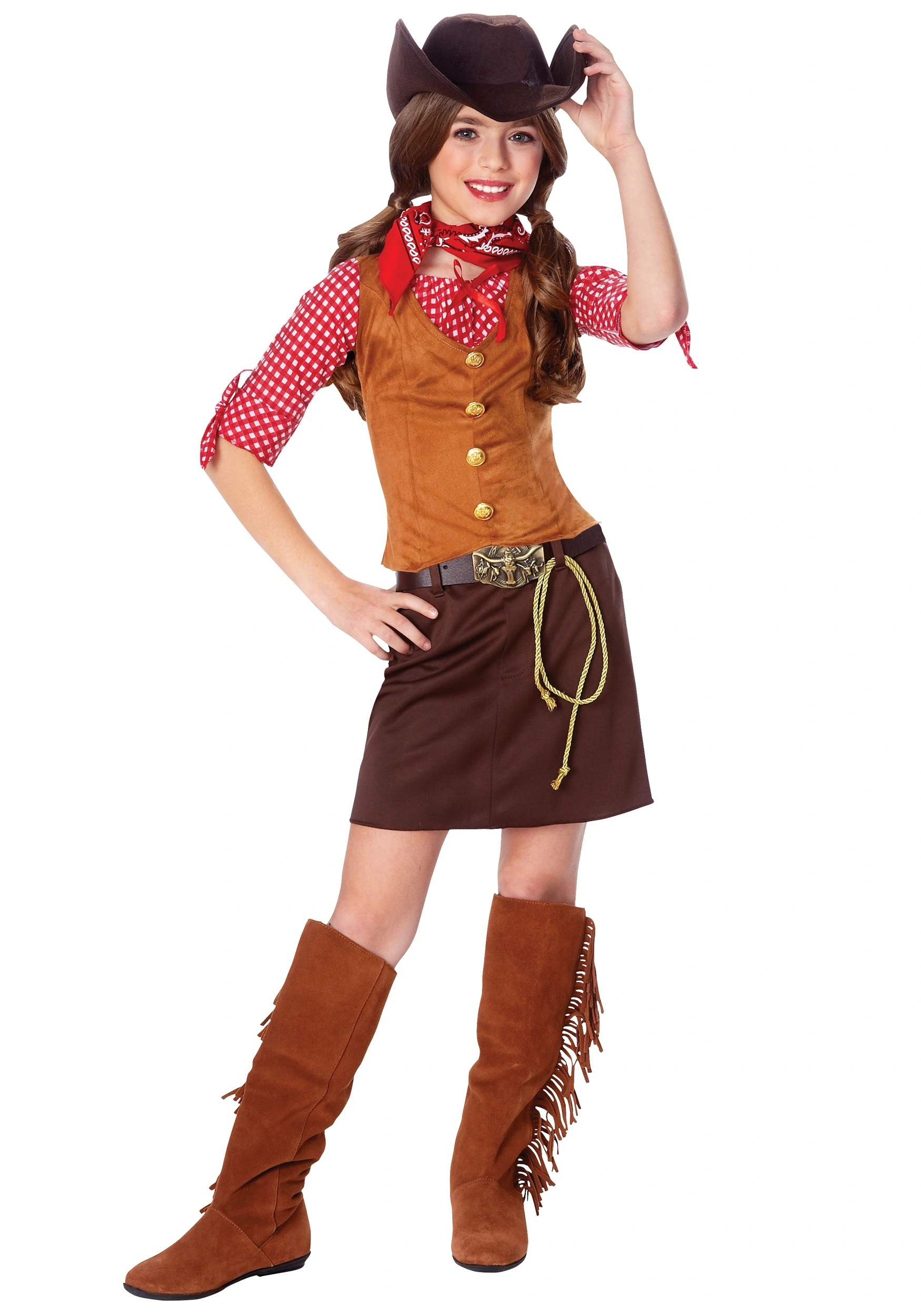 Costume Culture By Franco LLC Girl's Wild West Gun Slinger Costume
