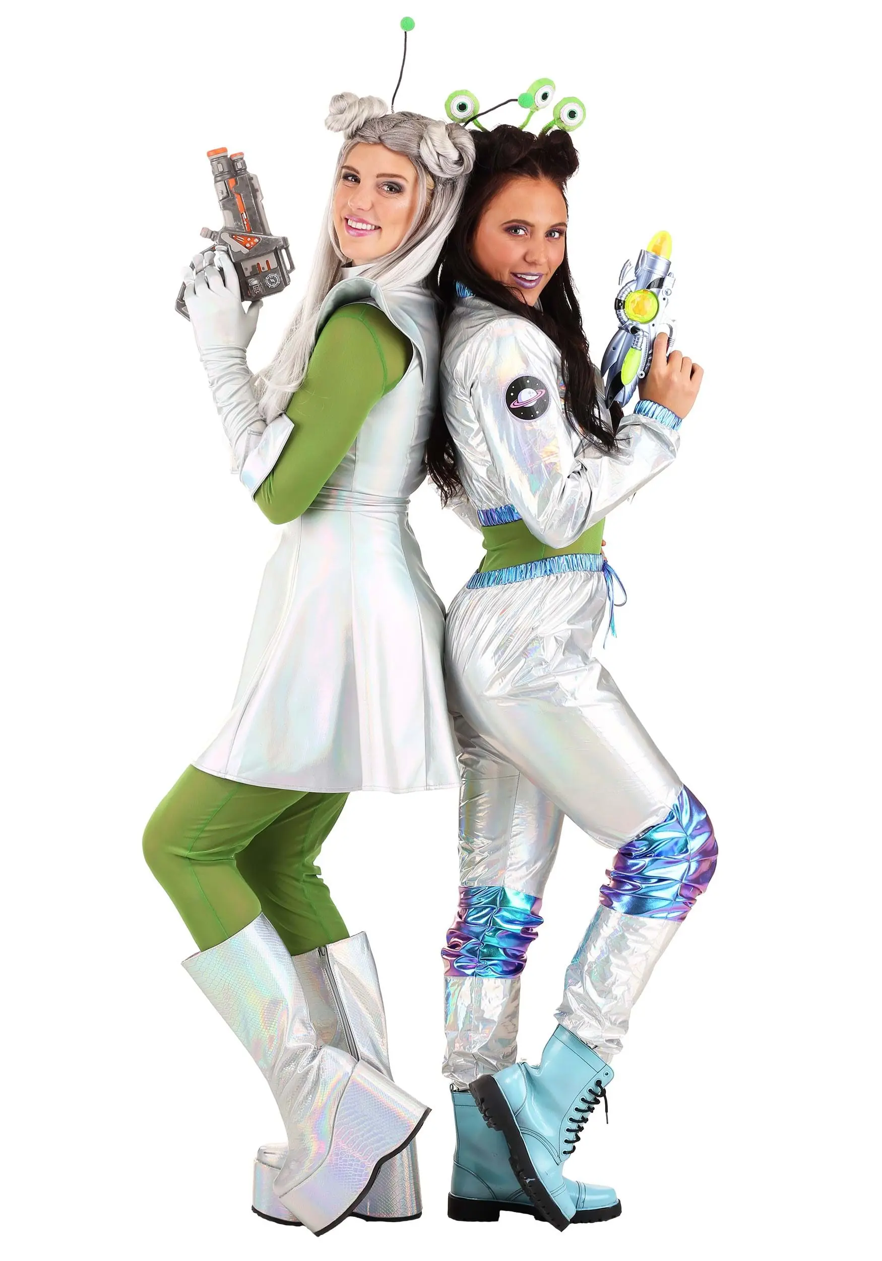 Armada Outer Space Alien Women's Costume - Image 3
