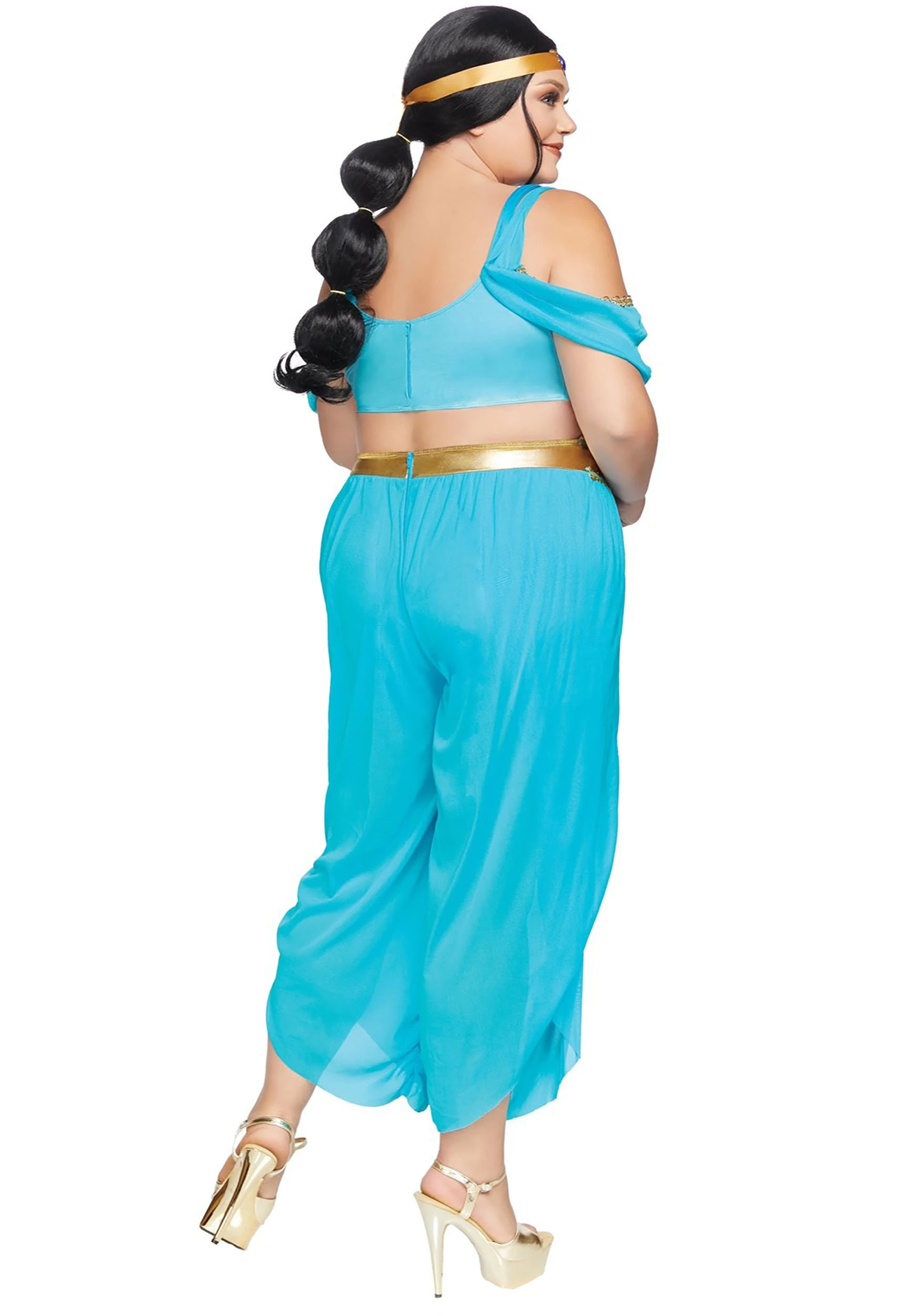 LEG AVENUE Women's Plus Size Sexy Desert Princess Costume - Image 3