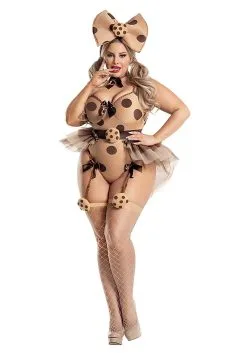 Party King Women's Plus Size Miss. Cookie Costume