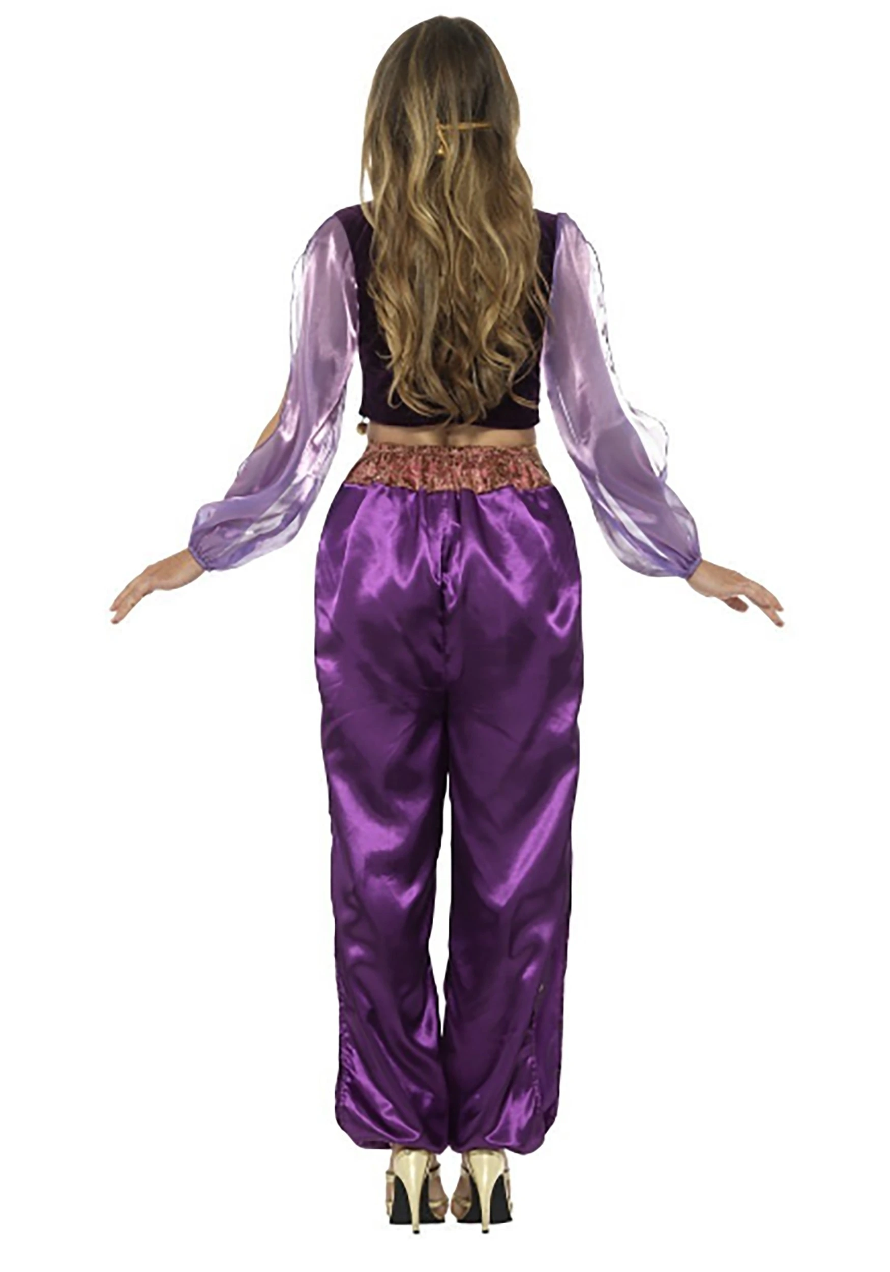 Smiffys Purple Belly Dancer Women's Costume - Image 2